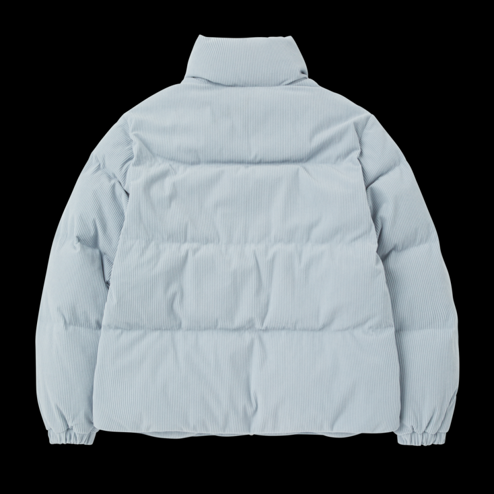 NERDY★CORDUROY DOWN JACKET★ MUSINSA | NERDY Corduroy Down Jacket (Black/Ivory/Light Blue)