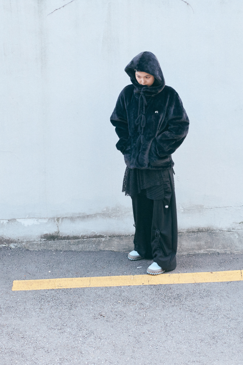 【HUGYOURSKIN】Teddy Fur Coat (Black) MUSINSA | HUG YOUR SKIN Teddy fur coat (Black)