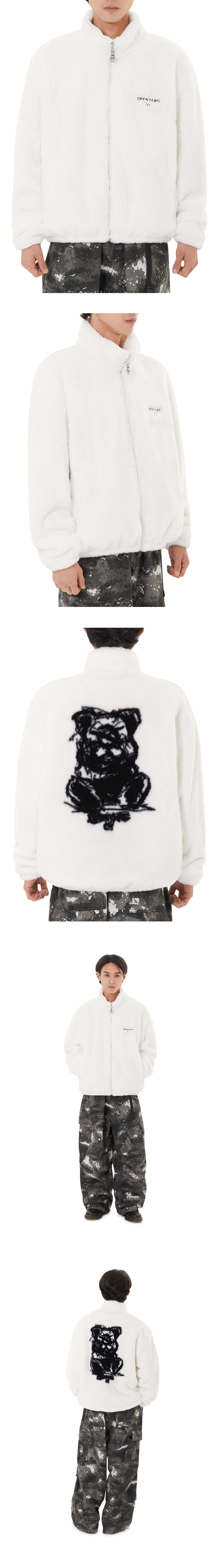 오와이(OY) SKETCH ODOLLY FUR JACKET - WHITE - 사이즈 & 후기 | 무신사