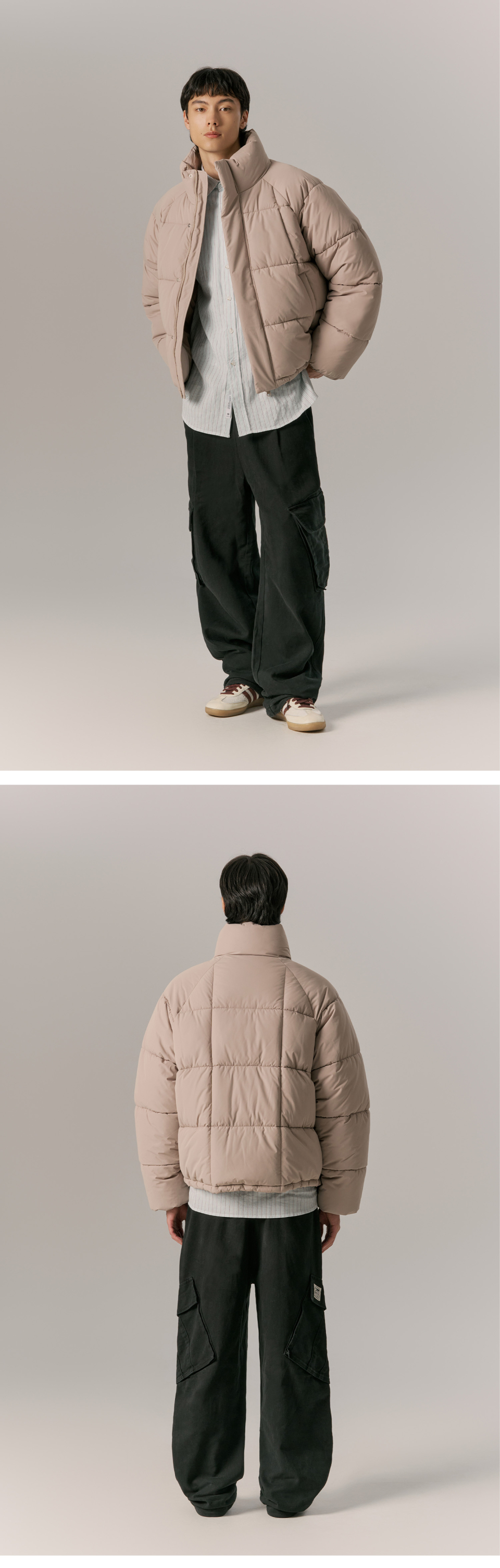 ★ Urbandtype.★ Heavy Square Collar Short Padding Ivory UB MUSINSA | URBANDTYPE Heavy Square Collar Short Padding_Ivory