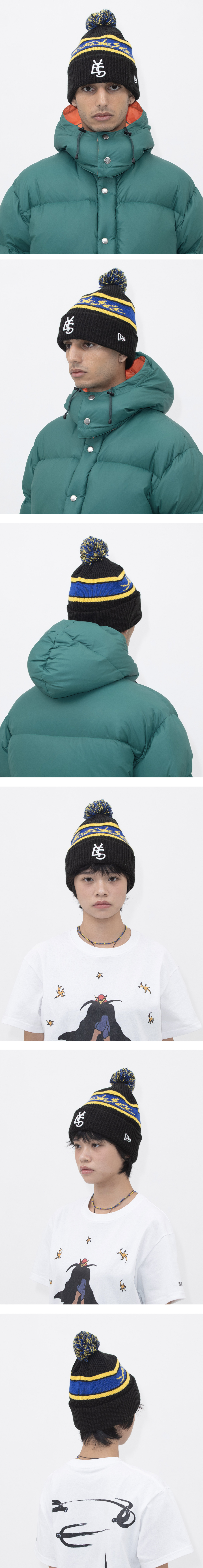 MUSINSA | YESEYESEE YESEYESEE x Newera Y.E.S Jacquard Pompon