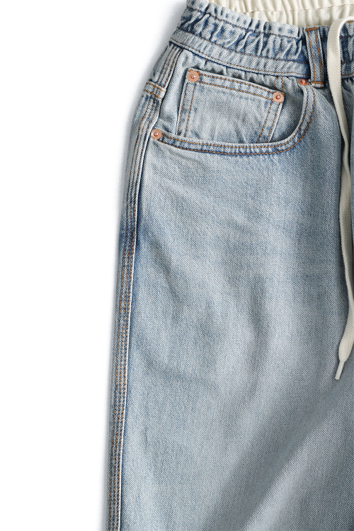 Nasca 5 Pocket Loose Denim брюки Light Blue