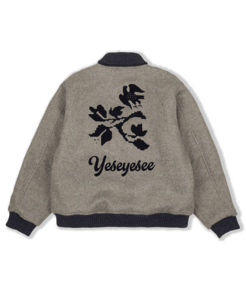 Floral Varsity куртка Beige