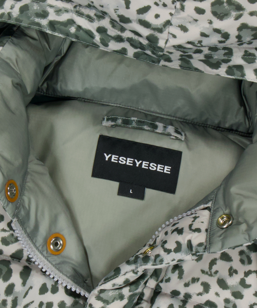 Hooded Down куртка Leopard