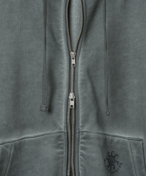 Худи на молнии Spread Easy Washed [Fade Green]