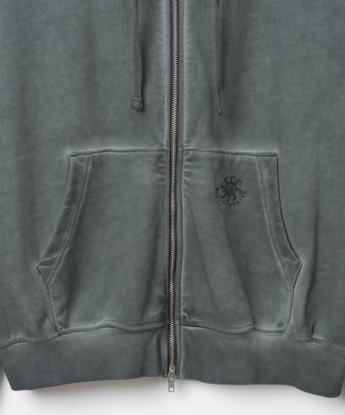 Худи на молнии Spread Easy Washed [Fade Green]