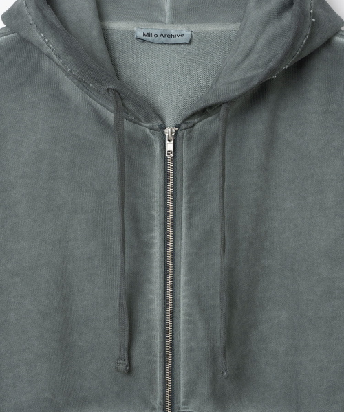 Худи на молнии Spread Easy Washed [Fade Green]