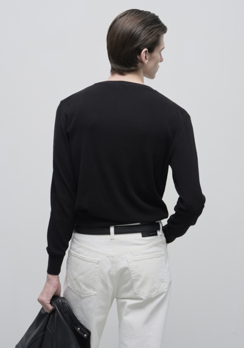 Henley вырез Kint - черный