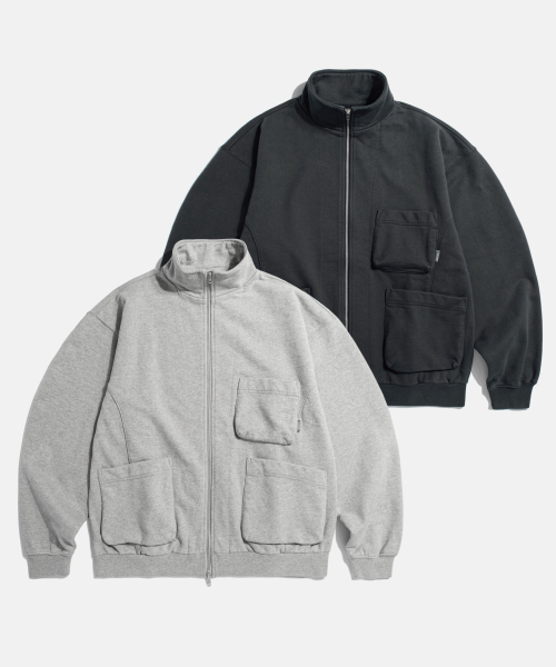 Full Zip Sweat Work куртка серый