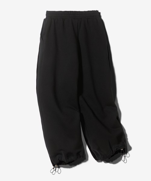 MWL STRING ONE TUCK брюки - черный