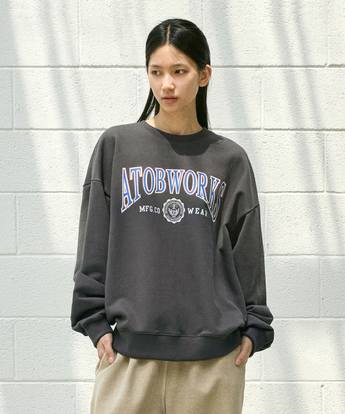 Свитшот Big Arch Logo Dark Gray TOBMT104-Z