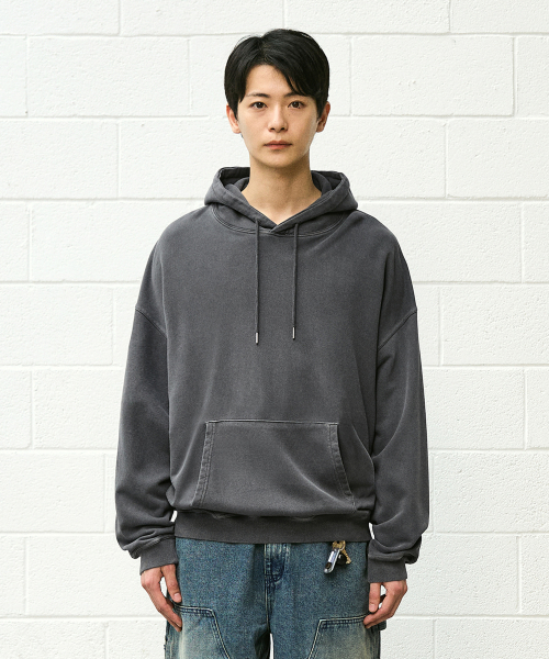 Плотное базовое худи Dark Gray TOBHT101