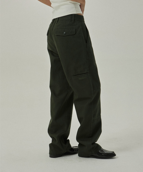 Брюки чинос 4304 Straight Fit Hunter Green из хлопка
