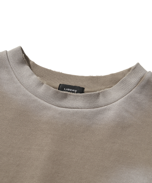GOTHIC LOGO CREWNECK SWEAT / коричневый