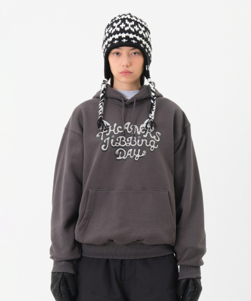 TJD HOODIE CHARCOAL