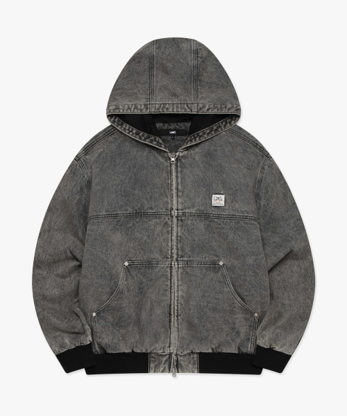 DENIM WORK HOODIE куртка серый