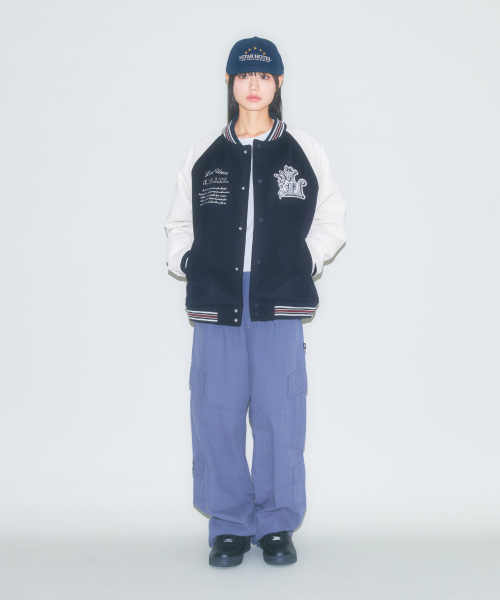 UNION ANGEL VARSITY куртка темно-синий
