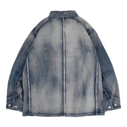 40s Vintage Coverall Jacket_Bleach