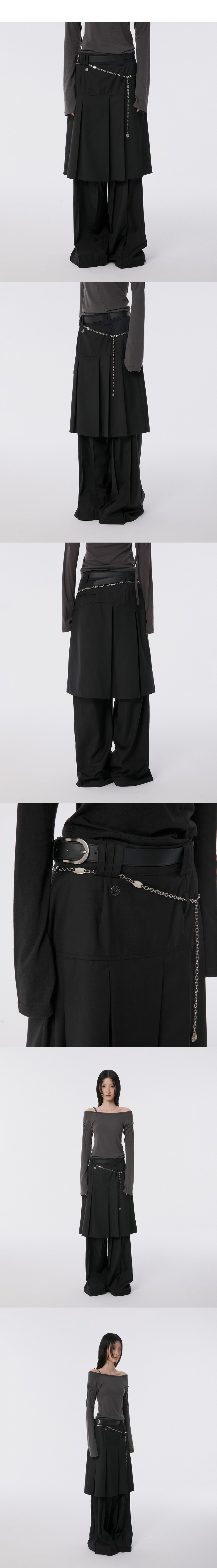 MUSINSA | FLAREUP [PERSONAL SPACE] Pleats Midi Skirt (FL