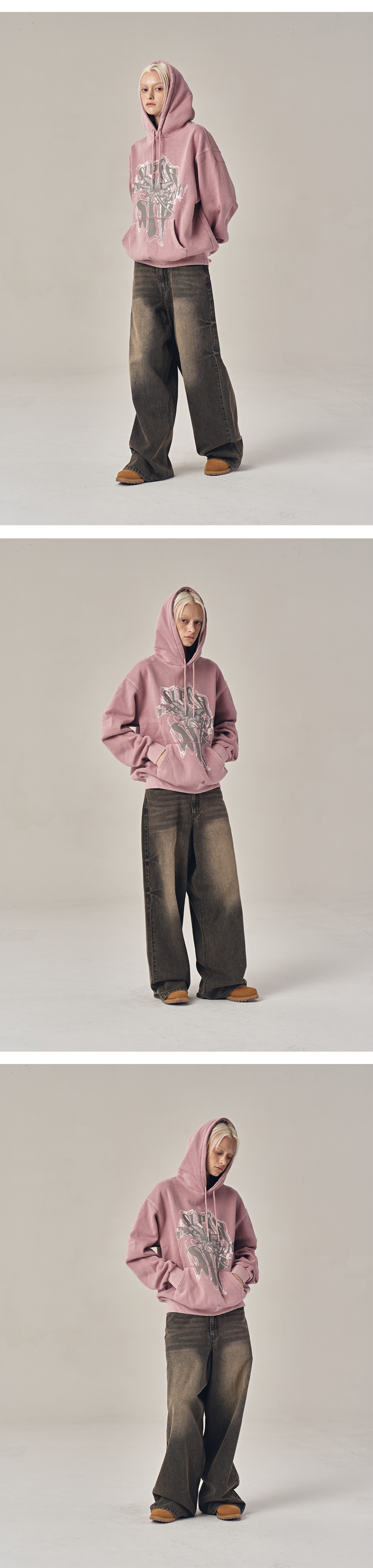 ◆SUPERSUB◆ Domingo washed wide denim pants washed brown G MUSINSA | SUPERSUB Domingo Washed Wide Denim Pants - Washed