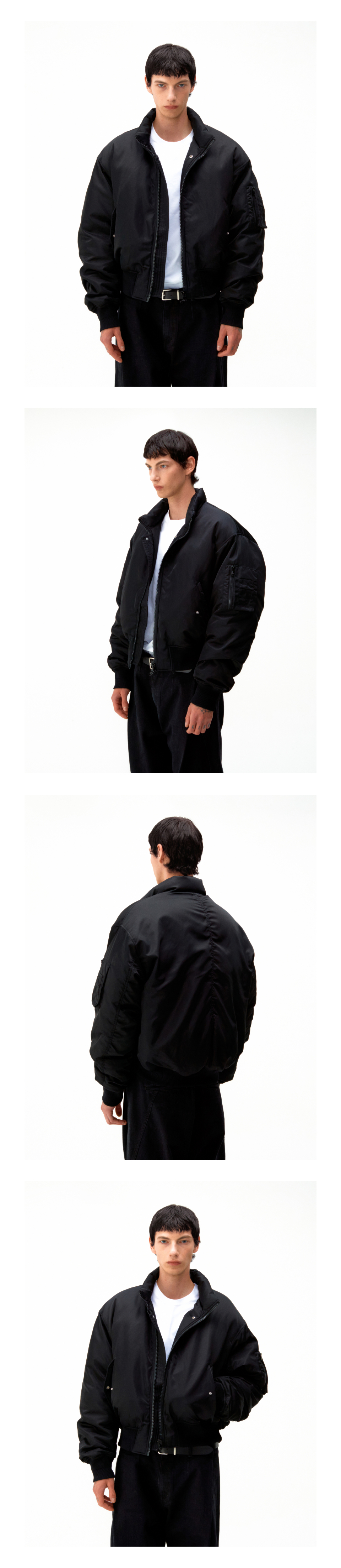 ★早期完売★COOR★ Stand Collar Neck Down Puffer★Black 人気 Men's Water Repellent Stand Collar Down Coat | MUJI USA