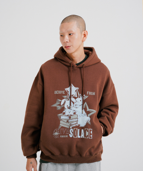 Худи Friendly Brown ISHD9170