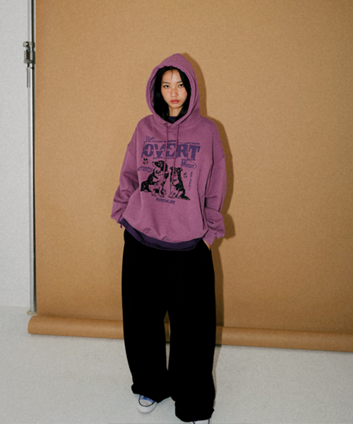 Худи Overt pale purple ISHD9159