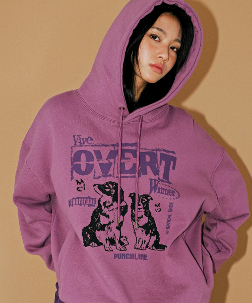 Худи Overt pale purple ISHD9159