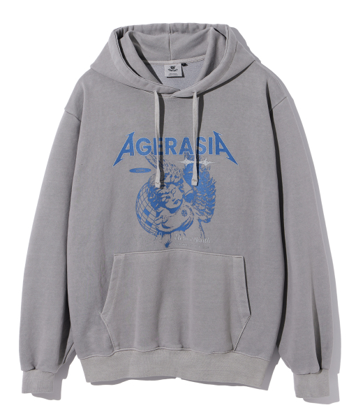 HVN PIGMENT HOODIE(серый)