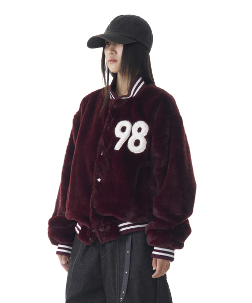 Furry 98 Varsity куртка (Wine)