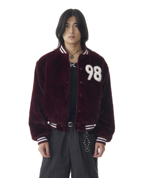 Furry 98 Varsity куртка (Wine)