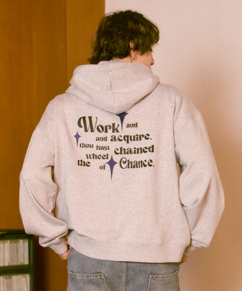 Худи оверсайз на молнии Acquire 2COLOR