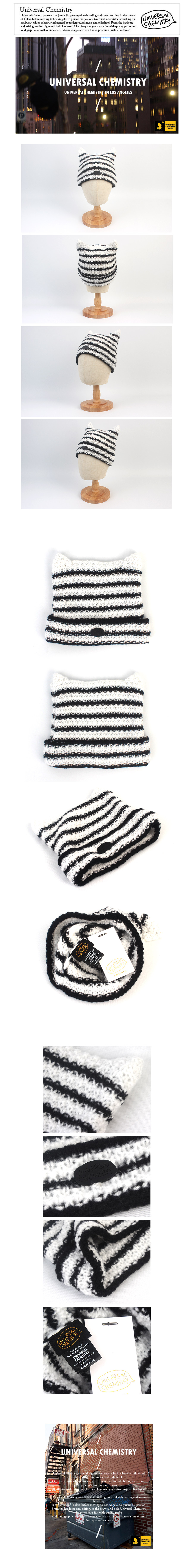◆UNIVERSAL CHEMISTRY◆ cat beanie 81FbKkLUYWL.jpg