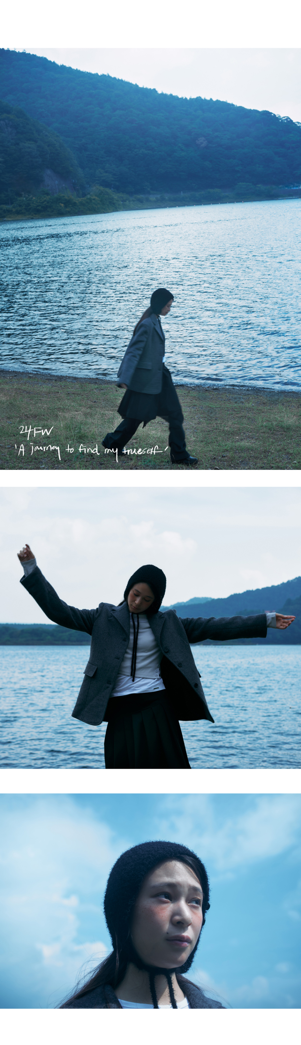 MUSINSA | MISEKI SEOUL Wool over blazer CHARCOAL