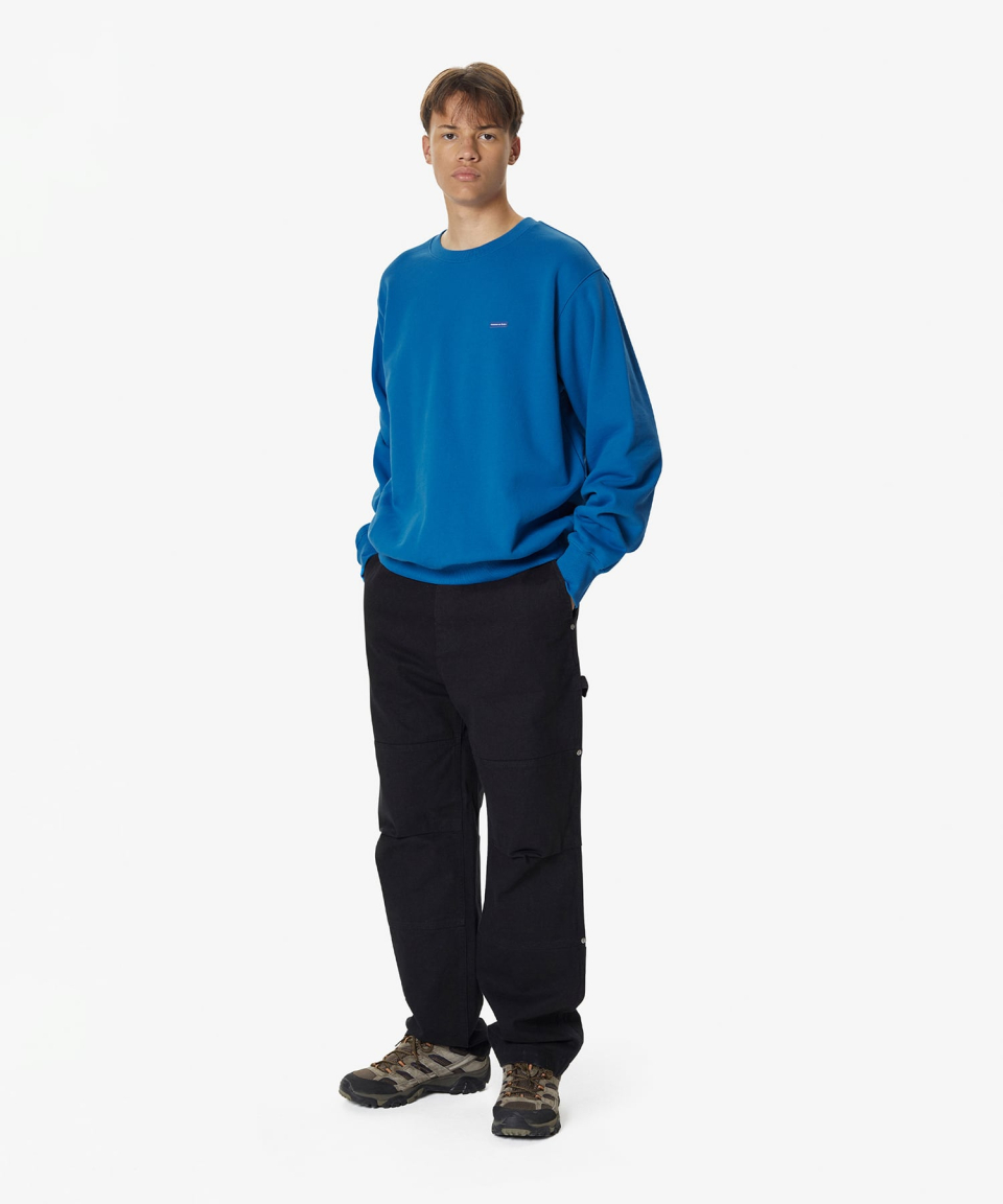 MUSINSA | thisisneverthat® T.N.T. Classic HDP Crewneck Blue