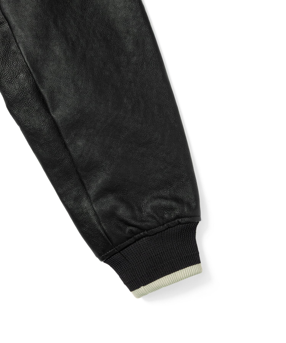 MUSINSA | thisisneverthat® ULTRAS Varsity Jacket Black