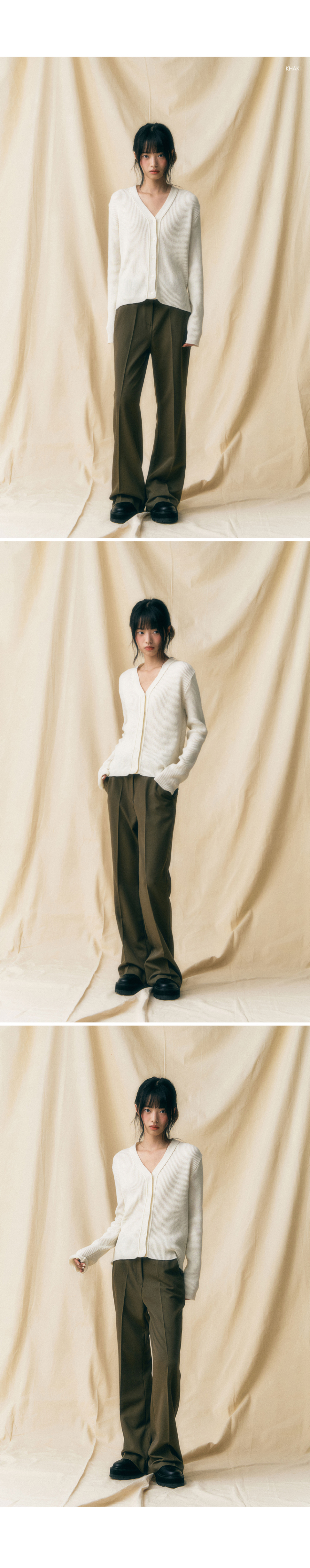 Tシャツ・カットソー Gentle Bootscut Pants 3COL Gentle Bootscut Pants - 3COL - 감도 깊은 취향 셀렉트샵 29CM