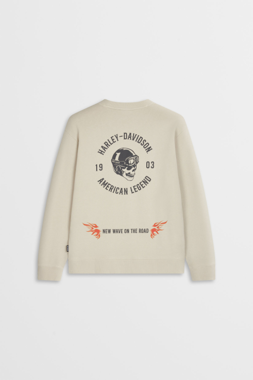 Свитшот вареный American Legend Ivory HH14311208