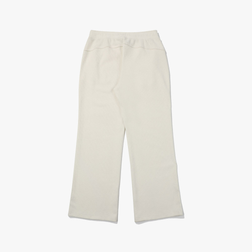 Trento Corduroy брюки-клёш женские OFF WHITE