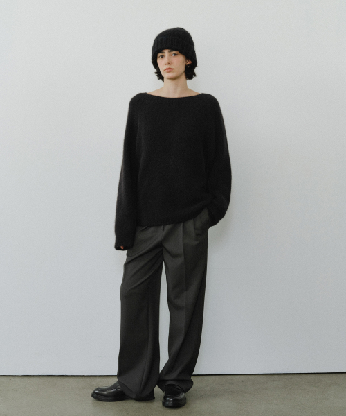 Classic two-tuck slacks