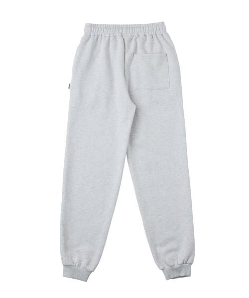 Базовые джоггеры White Melange