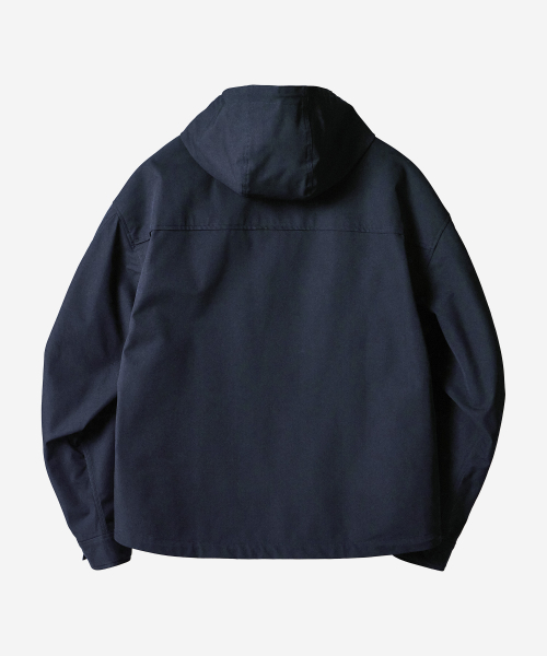 3 Layer Hard Shell Short-Jacket - NAVY