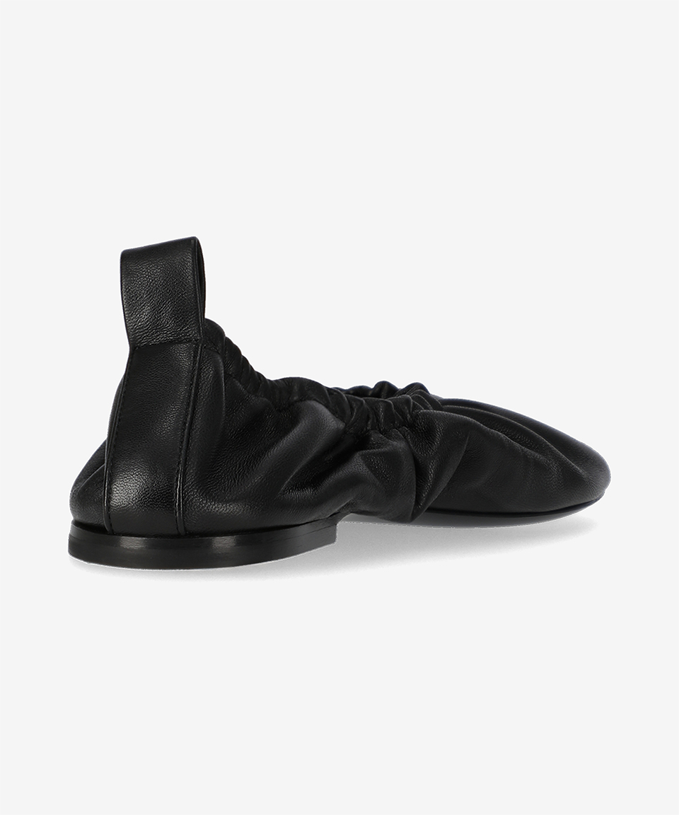 MUSINSA | JIL SANDER Ballerina Flat Shoes - Black