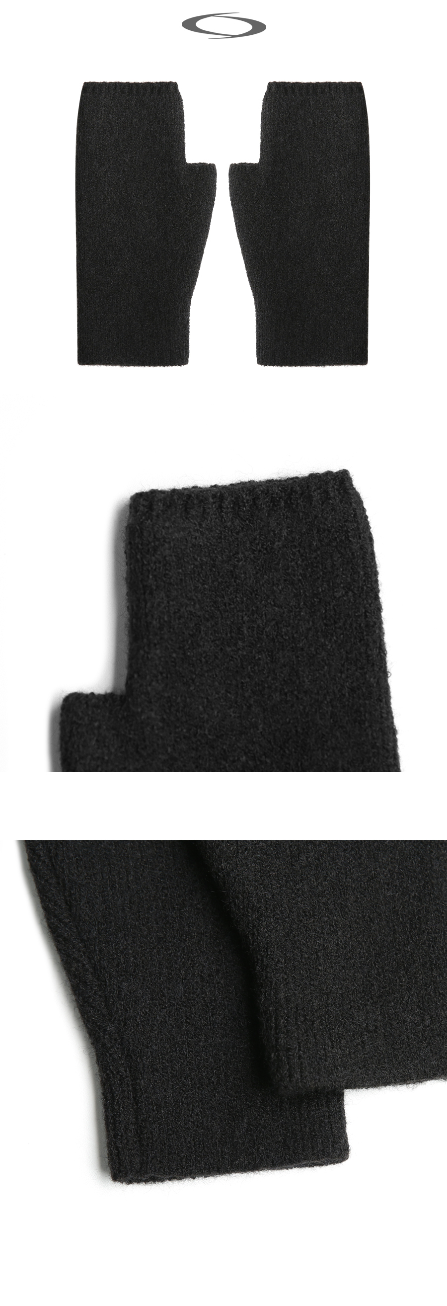 SOFT KNIT HAND WARMER - 2 COLORS BLACK