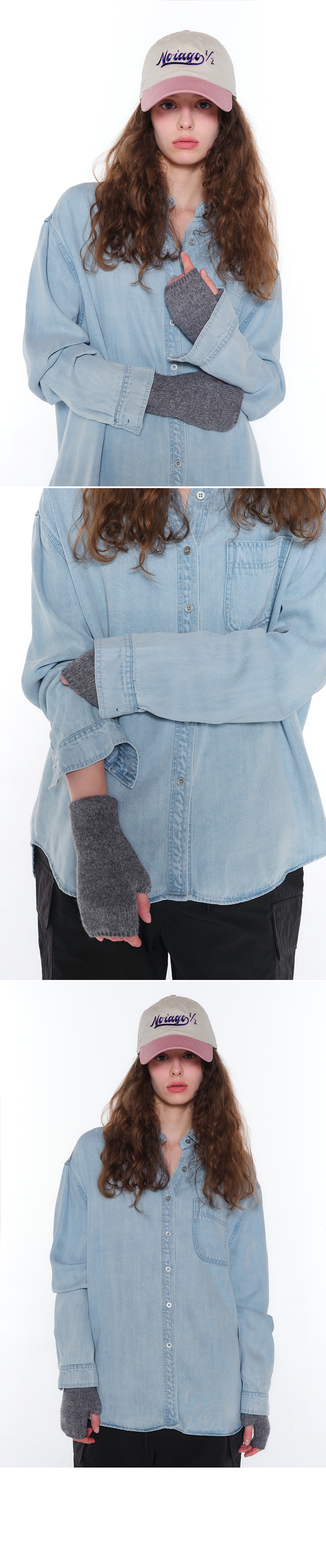 SOFT KNIT HAND WARMER - 2 COLORS BLACK