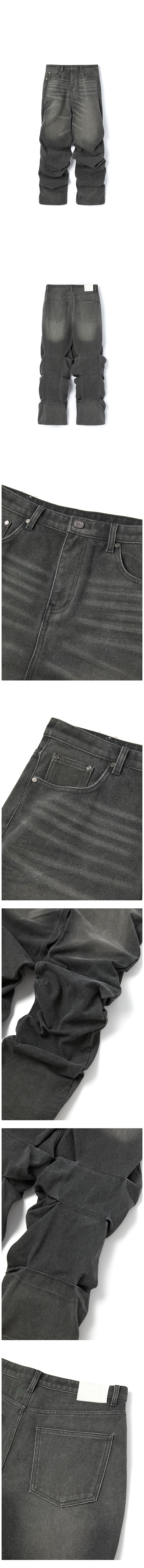 ★DNSR★ Overlap Oxford Pants Black MUSINSA | DNSR Overlap Oxford Pants Black