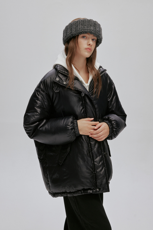 MID-LENGTH DOWN JACKET V2 (BLACK)