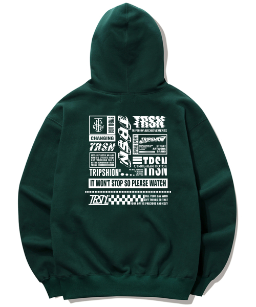 Худи Big Logo Compil Graphic - 9 цветов