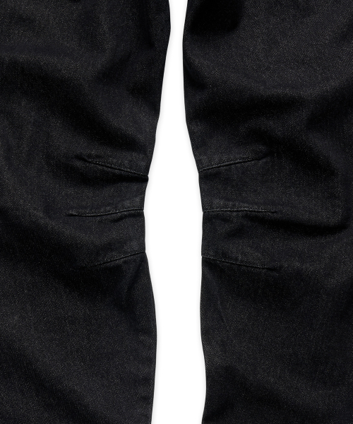 String Cargo Denim Pants