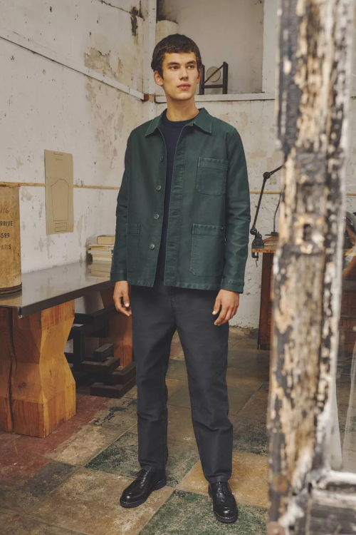 (M)Genuine Lmsm Work Jacket_Dark Green
